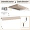 12x10 Feet Retractable Sunshade Awning Durable Aluminum Patio Shelter